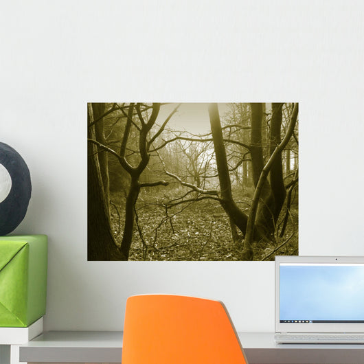 Misty Wood Wall Decal