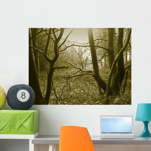 Misty Wood Wall Decal
