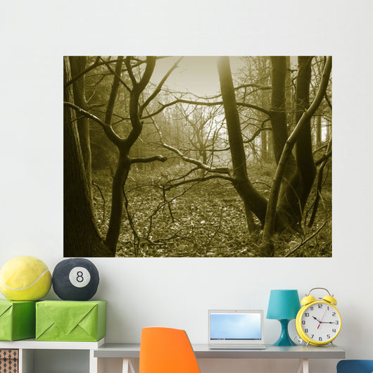 Misty Wood Wall Decal