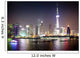 Night view of Shanghai, China Wall Mural