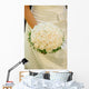 Bridal bouquet of white roses Wall Mural