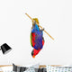 Playful Lory Wall Mural