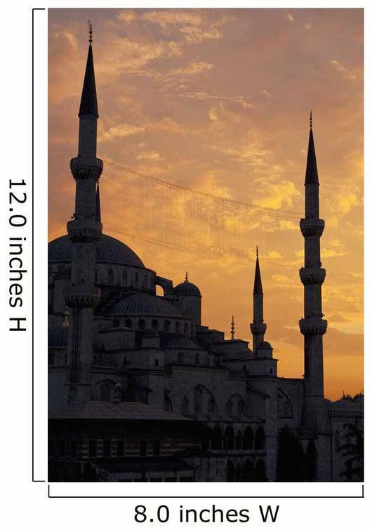 Turkey Sultanahmet or Blue Wall Decal 2