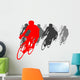 1st winner of cycling competition Wall Decal