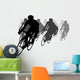 Cycling Tournament Silhouette Wall Decal