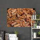 Wine Corks Wall Mural