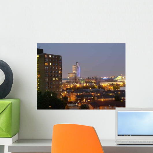 Manchester Night Wall Decal