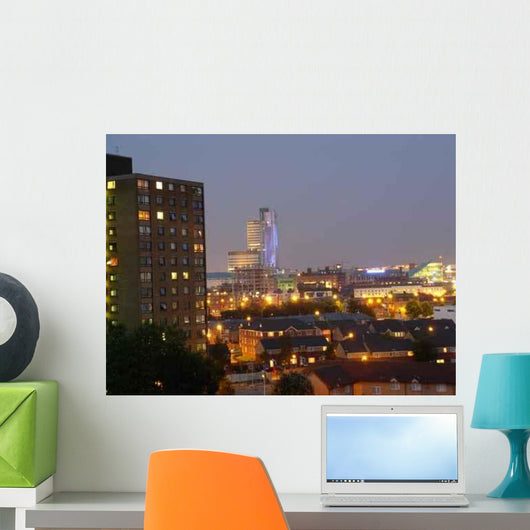 Manchester Night Wall Decal