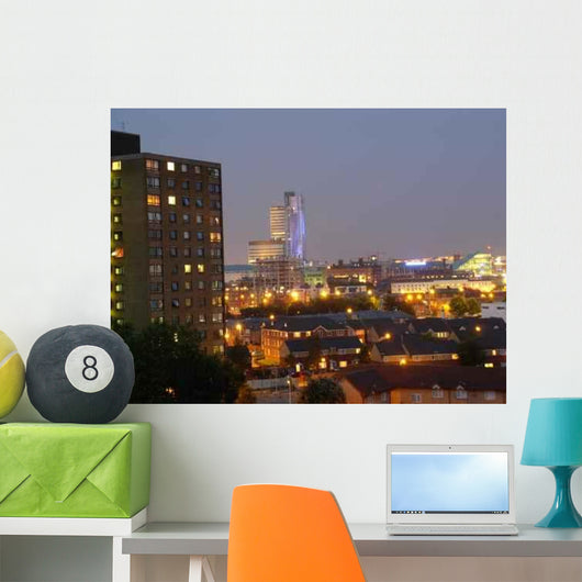 Manchester Night Wall Decal