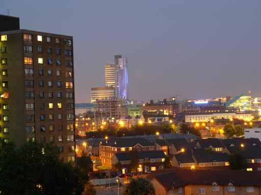 Manchester Night Wall Decal