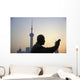 China Shanghai Man Doing Wall Decal