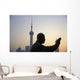 China Shanghai Man Doing Wall Decal