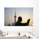 China Shanghai Man Doing Wall Decal