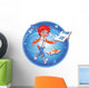 Book Magic Boy Wall Decal