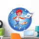 Book Magic Boy Wall Decal
