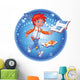 Book Magic Boy Wall Decal