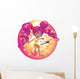 book magic girl Wall Decal