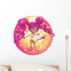 book magic girl Wall Decal