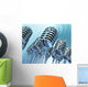 Microphones Wall Mural