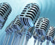 Microphones Wall Mural