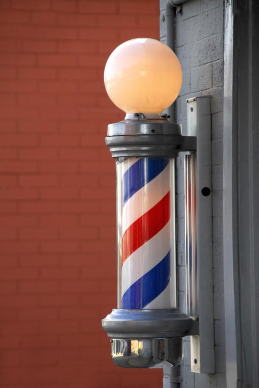 Barber Pole Wall Mural
