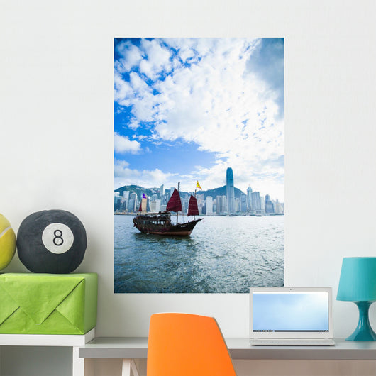 China Hong Kong Island Wall Decal