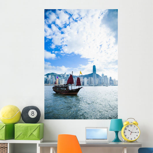 China Hong Kong Island Wall Decal