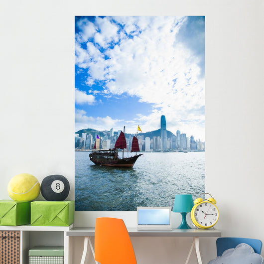 China Hong Kong Island Wall Decal