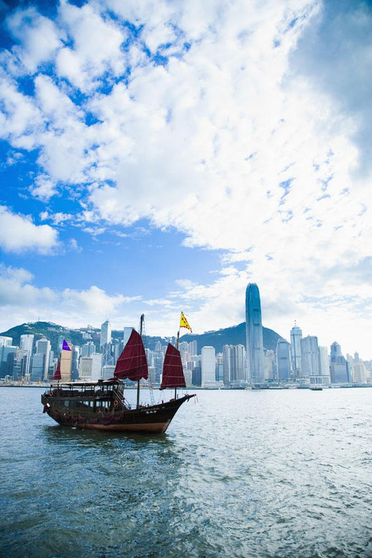 China Hong Kong Island Wall Decal