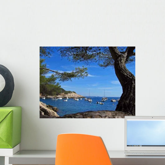 Mediterranean Bay Wall Decal