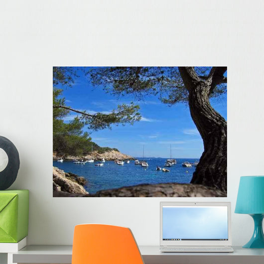 Mediterranean Bay Wall Decal