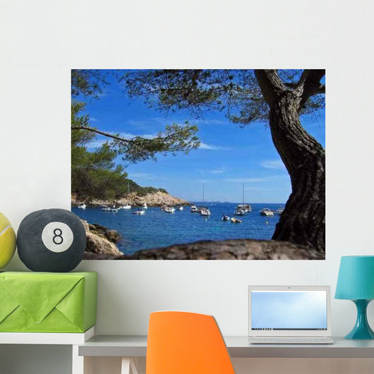 Mediterranean Bay Wall Decal