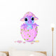 Baby Dragon Hatched From One Egg Wall Decal
