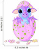 Baby Dragon Hatched From One Egg Wall Decal