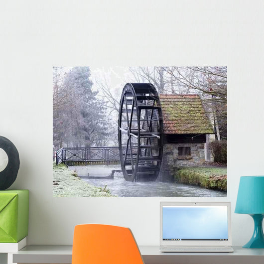 Wasserrad Wall Decal