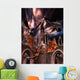 Fighting Dragons Wall Mural