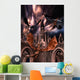 Fighting Dragons Wall Mural