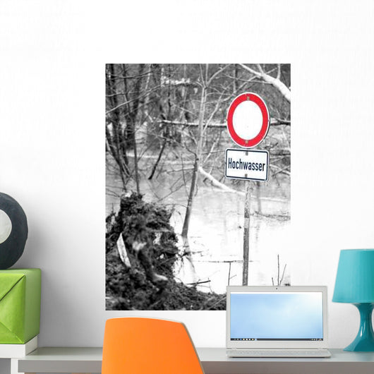 Hochwasser Wall Decal Design 2