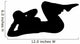 Fitness Female Doing Crunches Wall Decal