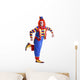 Dancing Circus Clown Wall Decal