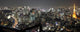 Illuminated Tokyo City in Japan at night from high above Wall Mural