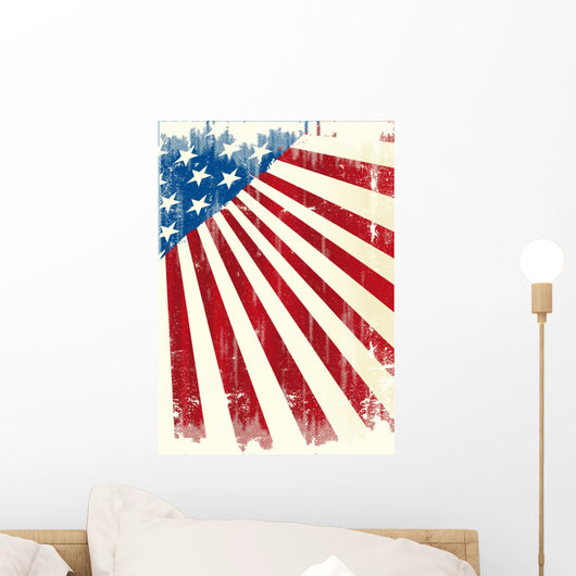 American poster Wall Mural