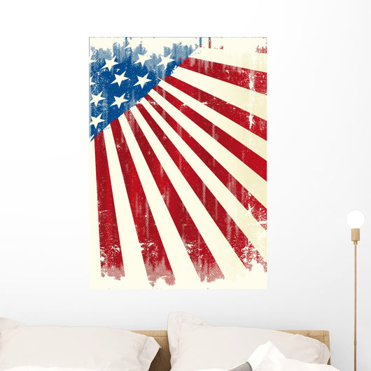 American poster Wall Mural