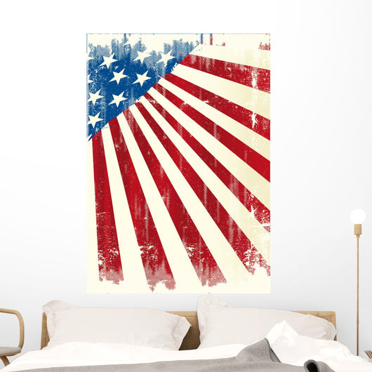 American poster Wall Mural