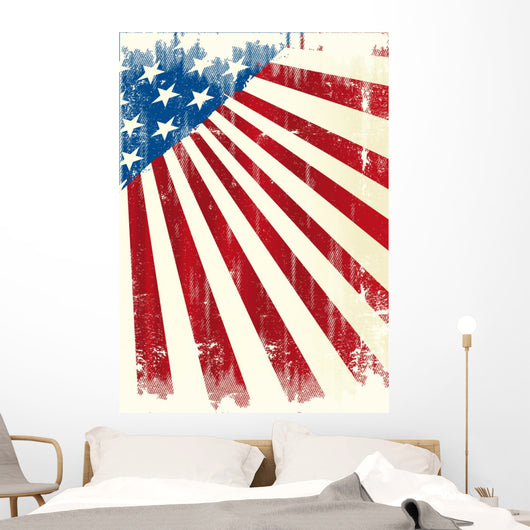 American poster Wall Mural