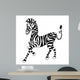 animal.zebra.smile Wall Decal