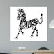 animal.zebra.smile Wall Decal