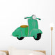 Motor scooter Wall Decal