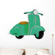 Motor scooter Wall Decal