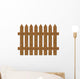 Wooden Fence Wall Decal